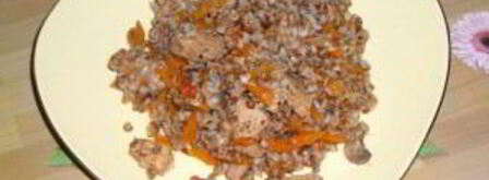 гречка по-купечески со свининой в духовке. Шаг 7