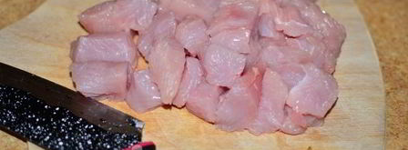 гречка с индейкой в мультиварке. Шаг 6