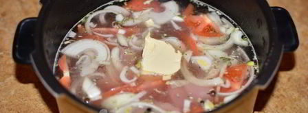 гречка с индейкой в мультиварке. Шаг 9