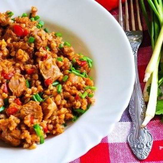 Рецепт гречки с индейкой