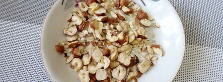 гречка с кокосовым молоком и фундуком. Шаг 4