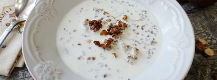 гречка с кокосовым молоком и фундуком. Шаг 11