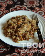 Гречка с курицей в мультиварке