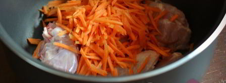 гречка с курицей в мультиварке. Шаг 3