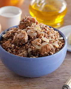 Гречка с лососем в мультиварке