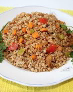 Гречка с мясом в духовке