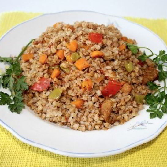 Рецепт гречки с мясом в духовке