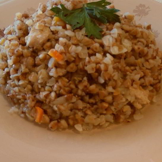 Рецепт гречки с мясом