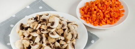 гречка с шампиньонами. Шаг 4