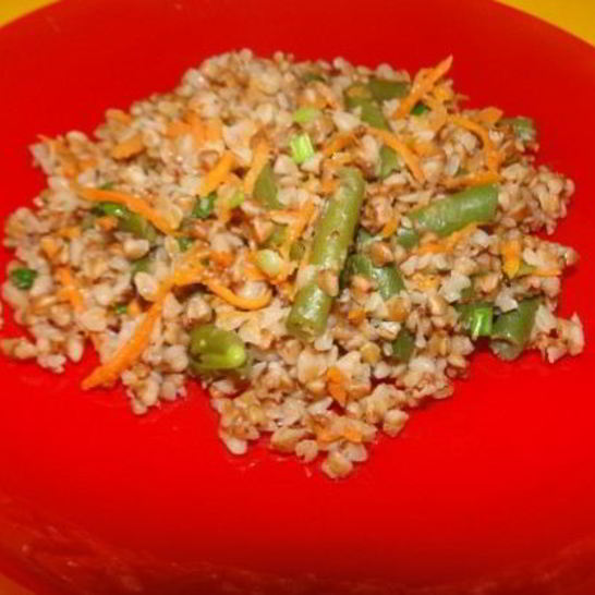 Рецепт гречки, тушенной с овощами