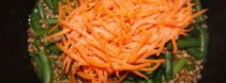 гречка, тушенная с овощами. Шаг 3