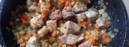 гречка в горшочке с мясом. Шаг 7