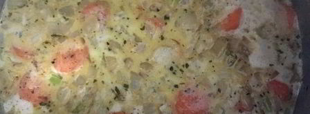 гречка в сливочно-имбирном соусе с мясом на гриле. Шаг 7