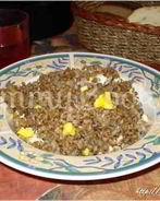 Гречневая каша с белыми грибами