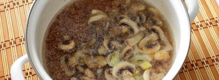 гречневая каша с грибами. Шаг 9