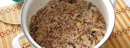 гречневая каша с грибами. Шаг 10