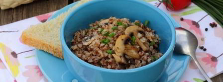 гречневая каша с грибами. Шаг 11