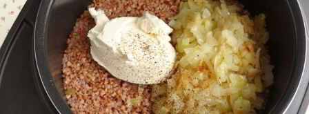 гречневая каша со сливочным сыром в мультиварке. Шаг 11