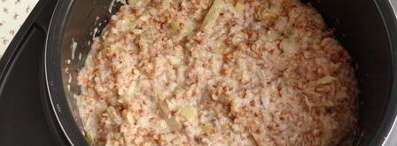 гречневая каша со сливочным сыром в мультиварке. Шаг 12