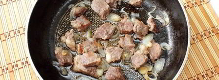 каша гречневая с мясом. Шаг 6