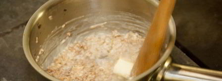 сливочная гречка с говяжьим языком. Шаг 9