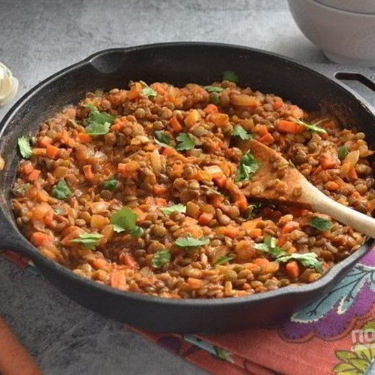 Рецепт каши чечевица