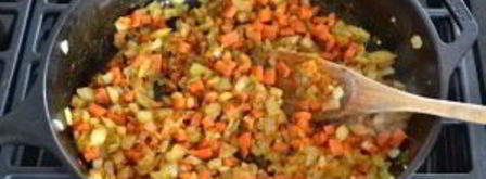 каша чечевица. Шаг 4