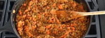 каша чечевица. Шаг 5