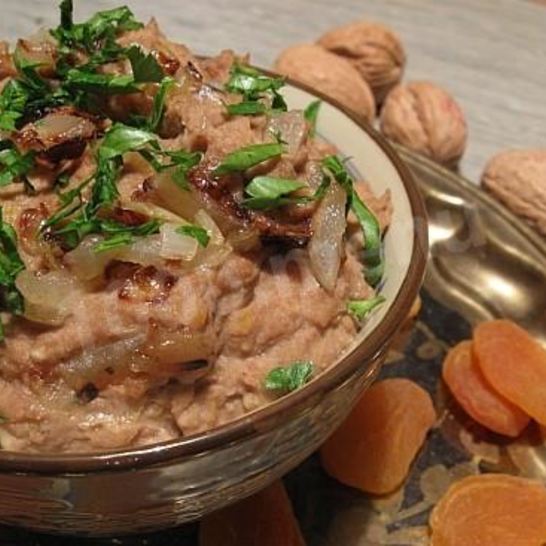 Рецепт каши из чечевицы с луком и корнем петрушки