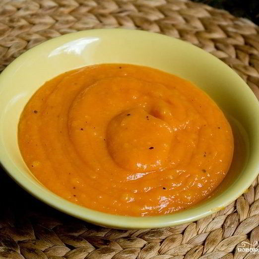 Каша из тыквы на молоке