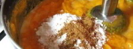 каша из тыквы на молоке. Шаг 6