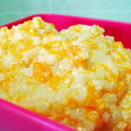 Каша из тыквы с рисом в мультиварке