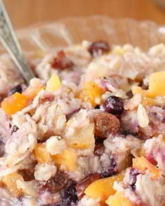 Каша на воде с сухофруктами