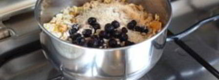 каша на воде с сухофруктами. Шаг 6