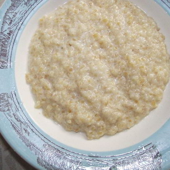 Рецепт каши пшеничной детской