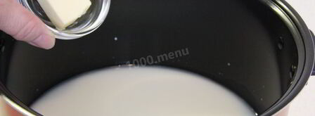 каша рисовая молочная в мультиварке. Шаг 8