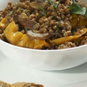 Каши с грибами