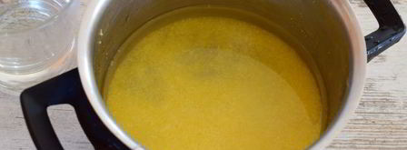 кукурузная каша на молоке для детей. Шаг 5