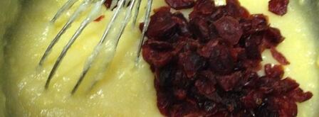 кукурузная каша с клюквой. Шаг 4