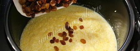 кукурузная каша в мультиварке. Шаг 7