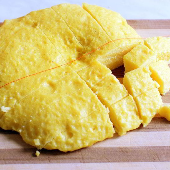 Рецепт мамалыги с сулугуни