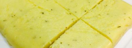 полента под соусом из грибов и томатов. Шаг 7