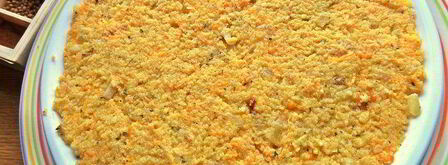 полента с беконом и овощами. Шаг 17