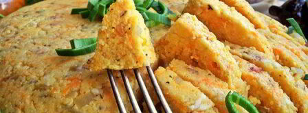 полента с беконом и овощами. Шаг 22