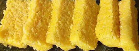 полента с грибным рагу и овощами. Шаг 10