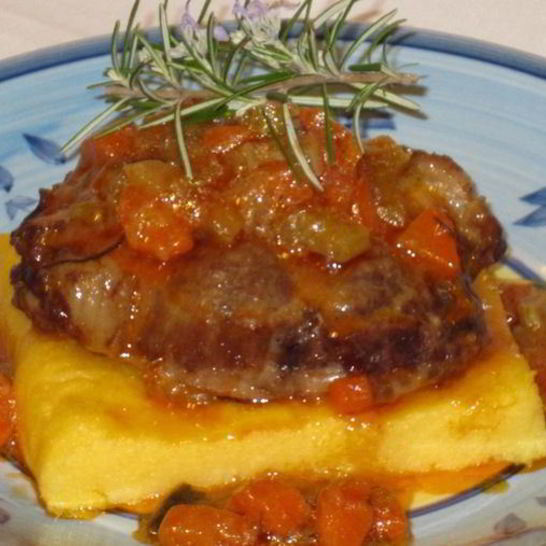 Рецепт поленты с мясным рагу