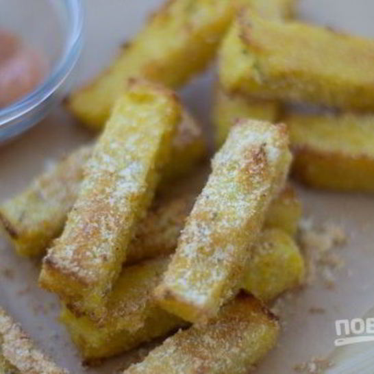 Рецепт поленты с пармезаном