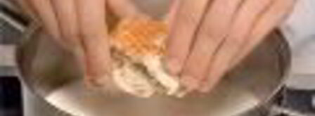 полента с сыром, песто и нутом. Шаг 3