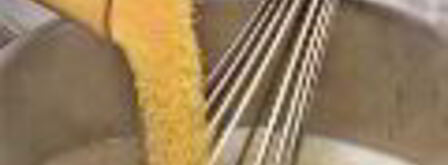 полента с сыром, песто и нутом. Шаг 4