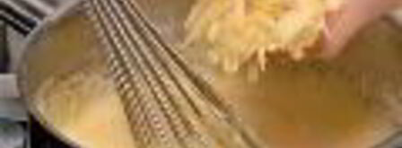 полента с сыром, песто и нутом. Шаг 6